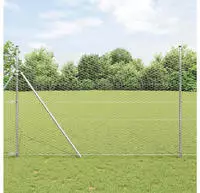 vidaXL Ground Fix Geschwei&szlig;ter Drahtzaun 100 x 1,5 m (B x H)