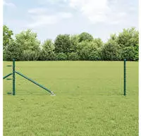 vidaXL Schwei&szlig;drahtzaun mit Spikes 100 x 0,4 m (B x H)
