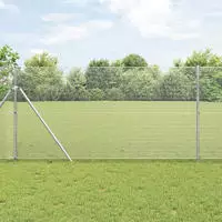 vidaXL Ground Fix Geschwei&szlig;ter Drahtzaun 50 x 1,4 m (B x H)