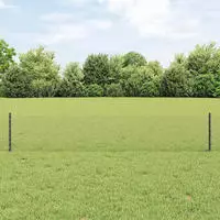 vidaXL Geschwei&szlig;ter Drahtzaun 10 x 0,4 m (B x H)