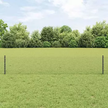 vidaXL Geschwei&szlig;ter Drahtzaun 10 x 0,4 m (3336805)