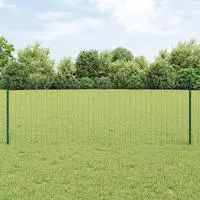 vidaXL Geschwei&szlig;ter Drahtzaun 10 x 0,8 m (B x H)