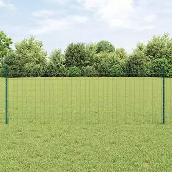 vidaXL Geschwei&szlig;ter Drahtzaun 10 x 0,8 m (3336041)