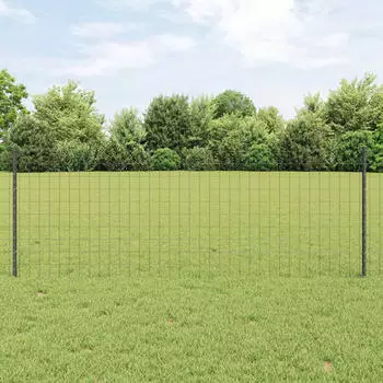 vidaXL Geschwei&szlig;ter Drahtzaun 25 x 0,8 m (3336139)