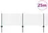 vidaXL Kettenzaun mit Pfosten 25 x 0,6 m (3336246)