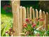 Floraworld Staketenzaun Rollzaun Premium Haselnuss 500 x 90 cm natur