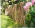 Floraworld Staketenzaun Rollzaun Premium Haselnuss 500 x 90 cm natur