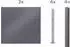Alberts Zaun Set Palitio zum Aufschrauben Profilhöhe 15 cm 6 m x 180 cm umbragrau