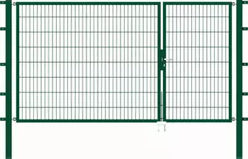 Alberts Flexo 100+200 x 160 cm 6/5/6 Rahmen 40x40 inkl. Pfosten 8 x 8 cm gr&uuml;n