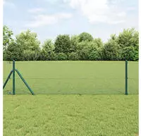 vidaXL Ground Fix Geschwei&szlig;ter Drahtzaun 25 x 0,5 m (B x H)