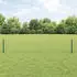 vidaXL Sechseckiger Gartenzaun mit Pfosten 0,4x10m, Stahl, Grün