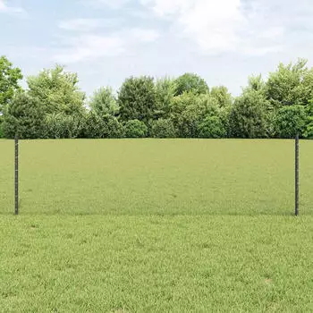 vidaXL Geschwei&szlig;ter Drahtzaun 50 x 0,6 m (3336885)