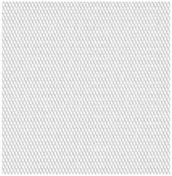 vidaXL Gittermatte Streckmetall Edelstahl 50&times;50 cm 20&times;10&times;2 mm (142280)
