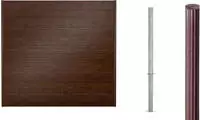 Alberts Dichtzaun "Palitio, Profilh&ouml;he 150 mm" Aluminium, verschiedene Dekore...