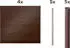 Alberts Zaun Set Palitio zum Einbetonieren Profilhöhe 15 cm 8 m x 180 cm dunkelbraun