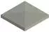 Osmo Pfostenkappe Dach Typ D 9,7 x 9,7 cm
