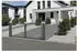 Alberts Flexo Plus 8/6/8 300 x 120 cm inkl. Pfosten 10 x 10 cm anthrazit
