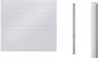 Alberts Dichtzaun "Palitio, Profilh&ouml;he 150 mm" Aluminium, verschiedene Dekore...