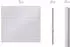 Alberts Zaun Set Palitio zum Einbetonieren Profilhöhe 15 cm 6 m x 180 cm weißalu