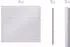 Alberts Zaun Set Palitio zum Einbetonieren Profilhöhe 15 cm 8 m x 180 cm weißalu