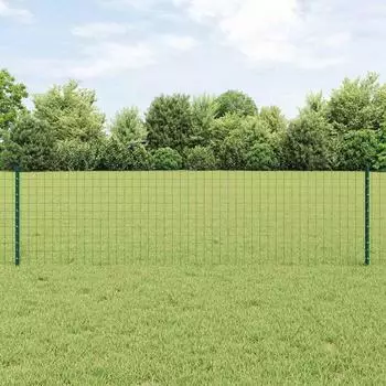 vidaXL Eingebetteter Zaunpfosten 11 Stk. Grün 100 cm (42006261)