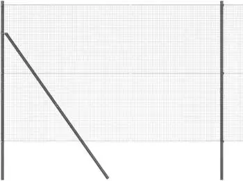 vidaXL Ground Fix Geschwei&szlig;ter Drahtzaun 10 x 1,5 m (3351823)