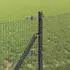 vidaXL Ground Fix Geschweißter Drahtzaun 10 x 0,5 m (3351797)