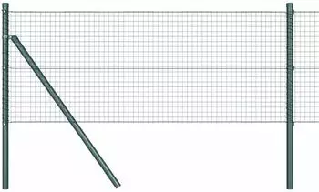 vidaXL Ground Fix Geschwei&szlig;ter Drahtzaun 25 x 0,5 m (3351716)