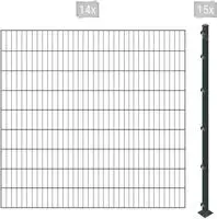 Arvotec Einstabmattenzaun "ESSENTIAL 180 zum Einbetonieren" Zaunh&ouml;he 180 cm,