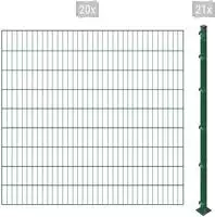Arvotec Einstabmattenzaun "ESSENTIAL 180 zum Einbetonieren" Zaunh&ouml;he 180 cm,