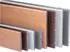 Alberts Zaun Set Palitio zum Aufschrauben Profilhöhe 15 cm 8 m x 180 cm weißalu