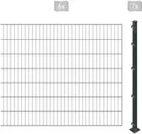 Arvotec Einstabmattenzaun "ESSENTIAL 140 zum Einbetonieren" Zaunh&ouml;he 140 cm,