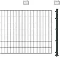 Arvotec Einstabmattenzaun "ESSENTIAL 140 zum Einbetonieren" Zaunh&ouml;he 140 cm,