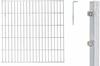 Alberts Zaun-Set Doppelstabmatte 6/5/6 BxH: 10 m x 100 cm feuerverzinkt