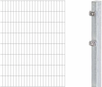 GAH-Alberts Anbauset Doppelstabmatte BxH 200 x 160 cm