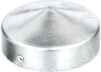 Gah Pfostenkappe D.80mm rd.flache Form TZN