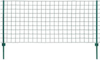 vidaXL Metallzaun Stahl 20 x 1,5 m Gr&uuml;n