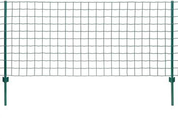 vidaXL Metallzaun Stahl 20 x 1 m Gr&uuml;n (142811)