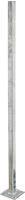 Alberts Zaunpfosten "Universal" zum Aufschrauben, L&auml;nge 1020 mm, Pfosten 30 x 30 mm