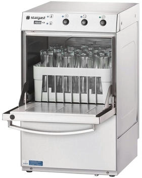 Stalgast Gläserspülmaschine Universal inkl. Klarspülmitteldosierpumpe, 230V, 2,77 kW, 3 Wascharme - Gt24-GL201