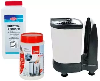 ich-zapfe Gläserspülgerät TS 3100, 1-Topf, Bürstenreiniger mit Tabletten