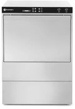 Hendi Geschirrspüler K50 elektromechanische Steuerung, Laugen- & Spülmittelpumpe, 6400W (233054)