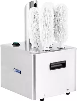 Royal Catering RCGP-2.0 Gläserpoliermaschine 5 Polierköpfe 330 Gläser/h 1320W (10012904)