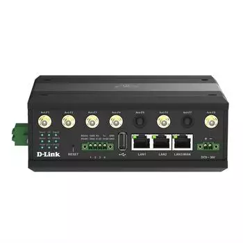 D-Link DOM-550-GSO 5G IIoT Gateway Dual-SIM 3x 1G LAN/WAN (DOM-550-GSO)