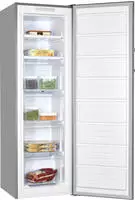 exquisit Gefrierschrank "GS271-NF-H-040D Inoxlook" 170,5 cm hoch 54 cm breit