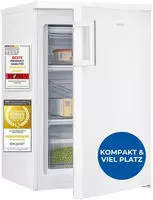 exquisit Gefrierschrank "GS81-H-010C weiss" 84,5 cm hoch 56 cm breit T&uuml;rgriff...