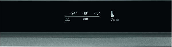 AEG AGB72924NX Gefrierschrank mit Temperaturanzeige