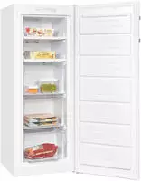 exquisit Gefrierschrank "GS231-NF-H-040D weiss" 143 cm hoch 54 cm breit