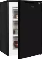 exquisit Gefrierschrank "GS81-040C schwarz" 85,5 cm hoch 54,5 cm breit energiesparend