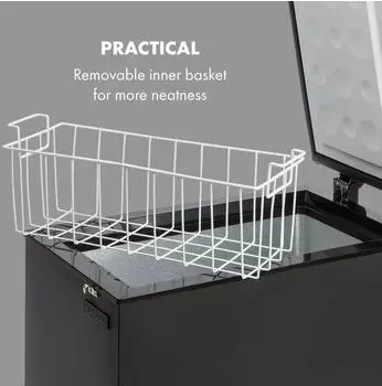 Klarstein Iceblokk 50 l schwarz (10046004) – Effiziente Kühltechnologie für Ihre Lebensmittel